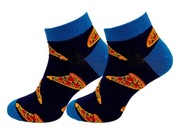 Skarpety Skarpetki Męskie Kolorowe Śmieszne Bawełniane Stopki Wzory 