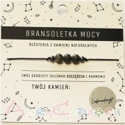 LABRADORYT Magiczne Bransoletki z Kamieni Naturalnych Regulowane Prezent