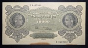 Banknot Polska IIRP 10000 Marek Polskich 1922 B Stan -I -UNC Inflacyjne