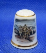 Naparstek Kolekcjonerski Porcelanowy Gulid  - Front Wschodni 