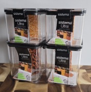 Zestaw 4 pojemników Sistema Ultra 2x920ml 2x700ml