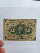 1862r  United States 10 Cents Fractional Currency