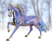 BREYER Courchevel Traditional Winter Decorator + deluxe Pin nowe 