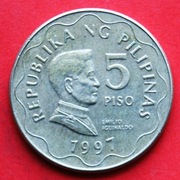 5  Piso   1997 r  -   Filipiny   