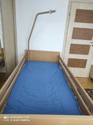 Łóżko rehabilitacyjne z materacem i pilotem