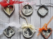 zawieszka vintage decoupage 