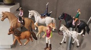 Schleich  konie,źrebaki i figurki ludzi