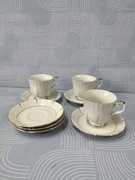 Serwis kawowy niekompletny porcelana Chodzież 
