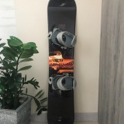 dsix double six snowboard z wiązaniami 120cm