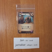 Zaginiona wyspa Arnak - karta promo szczur ENG