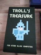 Troll's Treasure xe xl dyskietka Atari super gierka