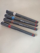 Isograph Rotring rapidograph 0.18/0.25/0.50/0,70 - 4 sztuki !!
