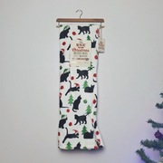 Miękki ciepły miły świąteczny koc z kotami HalfPrice