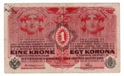 1 Korona 1916 Austro-Węgry Emisja Wiedeńska Seria < 7000