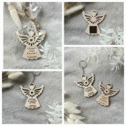 Aniołek magnes Podziękowanie na komunię breloczek dla gości aniołek