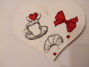 Magnes na lodówkę, prezent, walentynki
