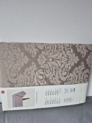 NOWY Obrus home & you, beżowy, złoty, glamour, vintage, 150 x 220