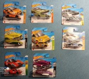 Kolekcja Hot-wheels 8 sztuk