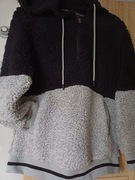 BLUZA Z KAPTUREM  CIEPŁA POLAROWA
