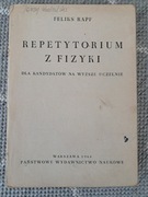 Repetytorium z fizyki - Feliks Rapf