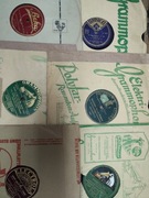 Płyty szelakowe do patefonu