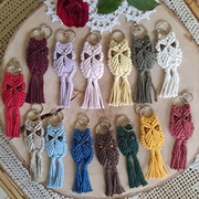 Brelok breloczek do kluczy sówka sowa makrama