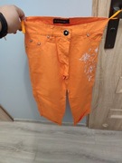 Spodnie rybaczki neonowe