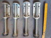 Odbojnik sprężynowy - zestaw 4 szt. / Odbojniki do bramy, drzwi