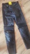 Spodnie motocyklowe skórzane probiker 38 