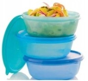 TUPPERWARE-Miski Niezbędna Trójka 3x600ml oryg.