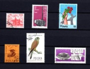 Znaczki PL kasowane z klejem to co  na foto za grosze stan bardzo dobry