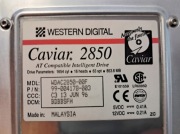 Dysk kolekcjonerski z 1996r Caviar 2850 850MB Western Digital retro pc