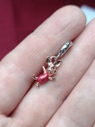 Zawieszka Srebro Prosiaczek z Kubusia Puchatka Wiennie the Pooh Disney 