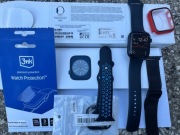 Apple Watch Series 8 45 mm GPS + LTE bateria 79% ekran idealny, gratis