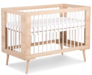 Łóżeczko dziecięce KLUPŚ SOFIE (+ GRATIS ZESTAW) - buk - stan idealny