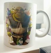 Nowy Kubek Ceramiczny Shrek prezent dla dziecka 