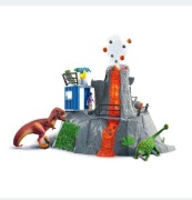 Schleich Dinozaur Duża ekspedycja na wulkan zestaw 42564