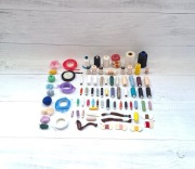 Przybornik Krawiecki Zestaw do Szycia Organizer Akcesoria Nici Igły 80 el 