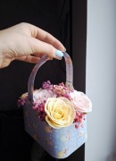 Mydlane kwiaty Flower Box Wielkanoc