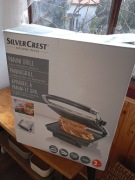 Nowy Opiekacz do panini Grill elektryczny 2w1 Silvercrest 2000W 