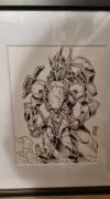 Oryginalny rysunek Transformers. Stephen Baskerville