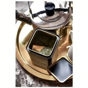 2 Puszki na kawę herbatę BLOMNING 10x10x10 cm metalowa szczelna