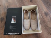 Geox Respiria mokasyny półbuty damskie naturalna skóra welur kozi 37