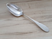 ŁYŻKA OBIADOWA SREBRO AUSTRIA MONOGRAM 23cm XVIIIw