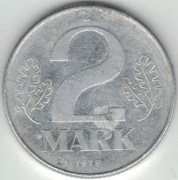 Niemcy NRD DDR 2 marki 1979 A - 27 mm