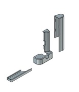 Osłonki do dolnego zawiasu Roto Centro E20 4/15 (3 el. kierunek Prawy) 