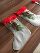 Skarpeta na kominek.. prezent...