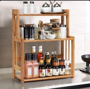 Bambusowy stojak na przyprawy 