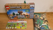 Lego Minecraft 21135 z pudełkiem oraz kliper gratis