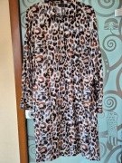 B.P.C koszulowa sukienka w panterkę midi r. 42